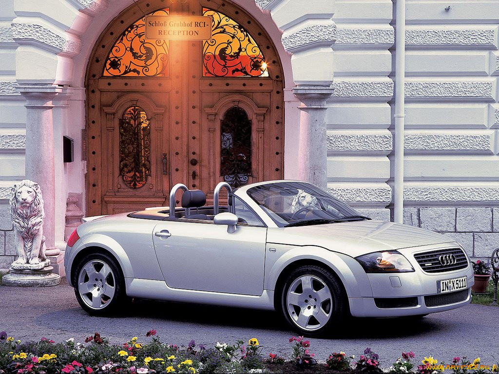 audi, tt, roadster, 